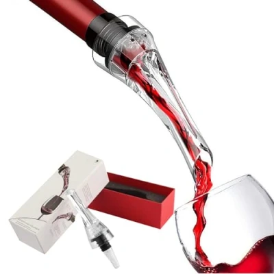 Image of FosFun Wine Aerator Pourer Decanter for Red,Rose and White Wines,Wine Gift Decant Your with Elegance Simplicity