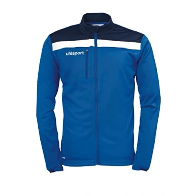 Image of Uhlsport Offense 23 Poly Jacket Men&#039;s Sports Azure/Navy/White, X Large