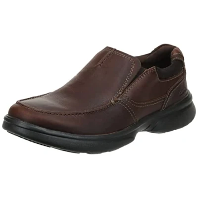 Image of Clarks Men&#039;s Bradley Free Loafer, Tan Tumbled, 7.5 UK