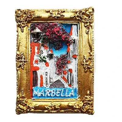 Image of Marbella Spain 3D Fridge Magnet,Home &amp; kitchen Decoration Magnetic Sticker Refrigerator Magnet Travel Souvenir Gift Collection