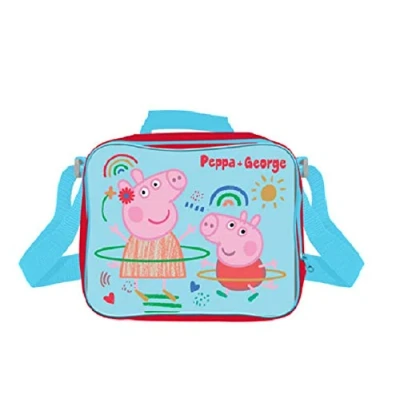 Image of Peppa and George Pig Lunch Bag Perfect for School