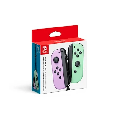 Image of Joy Con (L)/(R) Pastel Purple/ Green