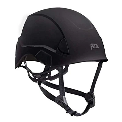 Image of PETZL Unisex_Adult A020AA03 Strato Helmet Black, Solid, standard size