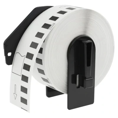 Image of Compatible DK 22210 29mm x 30.48m White Thermal Standard Address Labels with Brother QL 500 550 570 700 710W 720NW 800 810W 820NWB 1050 1100 1110NWB Printers