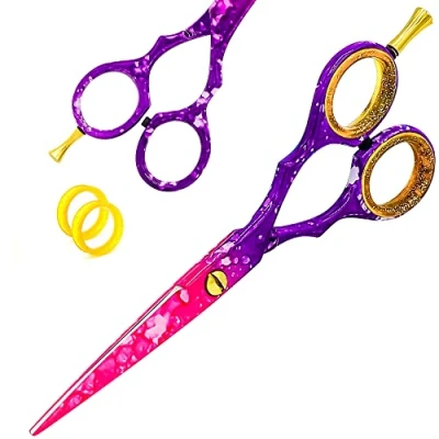 Image of Hairdressing Scissors Hair Cutting Scissor Barber for Tool Salon Shears Salon, Barbers Men, Women