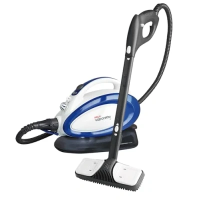 Image of Polti Vaporetto Go Steam Cleaner, 3.5 Bar, 0.75 L Tank, 14 Accessories