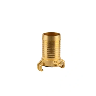 Image of Gardena Brass Quick Release Hose Piece: Tube Adapter for 32 mm (1 1/4 Inch) Tubing, Fittings Technical (7104 20)