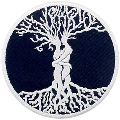 Image of The Tree of Life Celtic Love Forever Patch Embroidered Applique Badge Iron On Sew Emblem