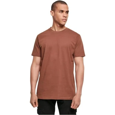 Image of Build Your Brand Men&#039;s T Shirt Round Neck, Bark, 3XL