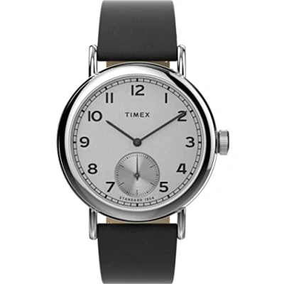 Image of Timex Men&#039;s Analogue Quartz Watch with Leather Strap TW2V71400