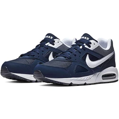 Image of Nike Air Max Ivo, Men&#039;s Low Top Sneakers Sneakers, Multicoloured (Obsidian / White), 9 UK (44 EU)