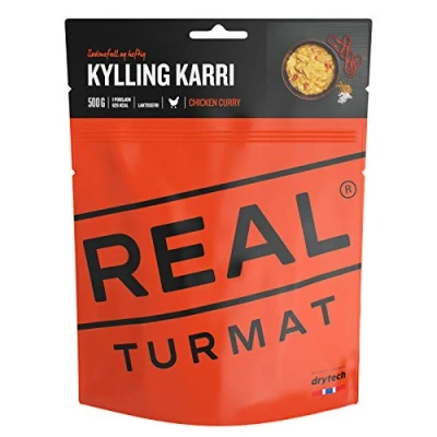 Image of REAL FIELD MEAL &#039;ORIGINAL Real/DryTech Norwegian 5106 &quot;Expedition Food Chicken Curry, 627 KCAL/132g (500g Ready) Emergency Provisions
