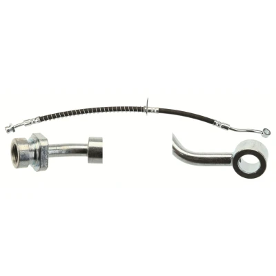 Image of 587321Y000 Brake Hose TRW PHD1289 419mm M10x1 Internal Thread KIA: Picanto II