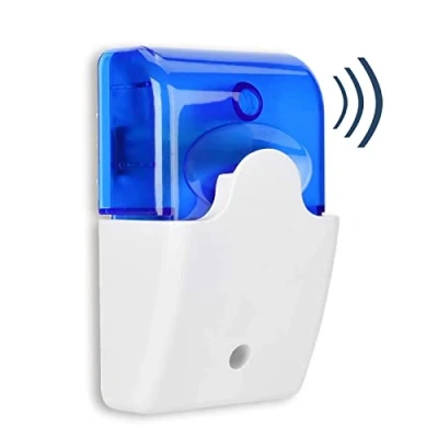 Image of Sonew 12v Sound Alarm, 110db Alarm Strobe Siren for Store Hotel Jewelry Shop Security, Flashing Light Public Places Emergency Evacuation, Dc Wired