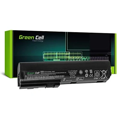 Image of Green Cell® Standard Series SX06 SX06XL SX09 Battery for HP EliteBook 2560p 2570p Laptop (6 Cells 4400mAh 10.8V Black)