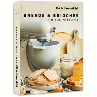 Image of KitchenAid Breads &amp; Brioches Cookbook Whirlpool
