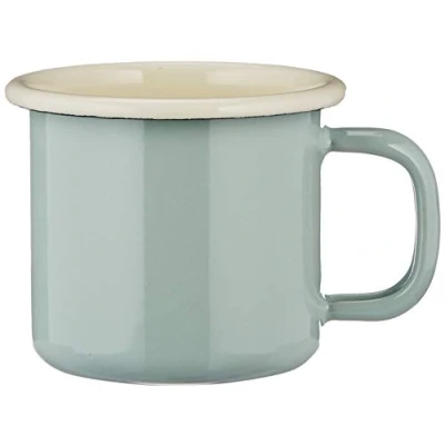 Image of Dexam Sage Enamelware Espresso Mug