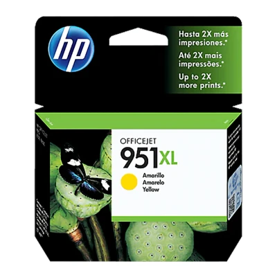 Image of HP 951XL High Yield Yellow Original Ink Cartridge