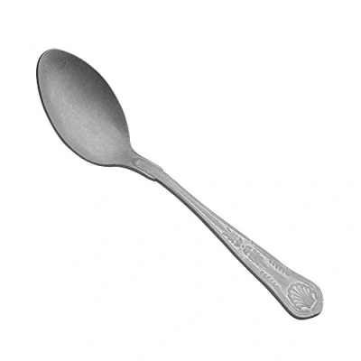 Image of Utopia Kings Stonewash Tea Spoons Set of 12 Tableware, Vintage Flatware