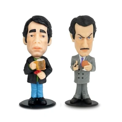 Image of Sporting Profiles Only Fools and Horses Mini Bobble Buddies bobblehead Figures Boycie Trigger Set
