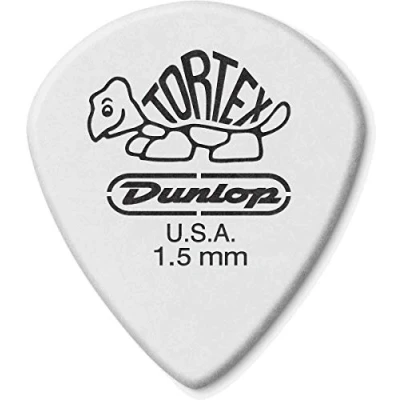 Image of Dunlop 478R1.5 Tortex® White Jazz III, 1.5mm, 72/Bag