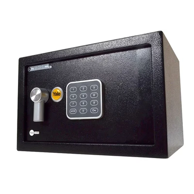 Image of YALE Value Safe Electronic Storage Locker Medium, Black, Black