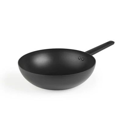 Image of Russell Hobbs RH02842EU7 Shield 28 cm Stir Fry Pan Non Stick Coating 10x Tougher*, Sauté Pan, Induction Hob Suitable, Pressed Aluminium Wok, Easy to Clean, Frying Soft Touch Stay Cool Handle