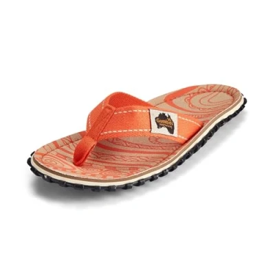 Image of Gumbies Islander Unisex Flip Flops, with Supersoft Cotton Toe Post and Durable Recycled Rubber Sole Comfort Guaranteed Native EU42
