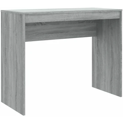 Image of vidaXL Desk Grey Sonoma 90x40x72 cm Engineered Wood