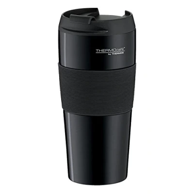 Image of Thermos Insulated Mug, Stainless Steel, Black, 8,5x8,5x18 cm