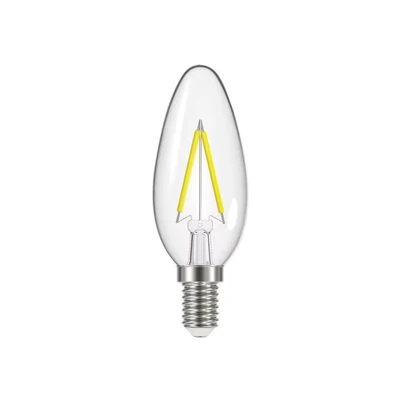 Image of Biard Energizer 4W E14 Candle Filament LED Bulb SES Energy Saver Warm White 470LM