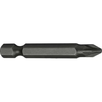 Image of Pozi S2 Grade Steel Screwdriver Bits PZ1 x 50mm (Pack 3)