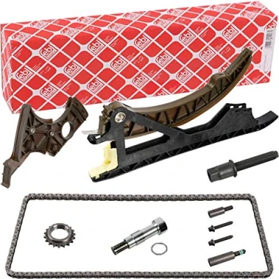 Image of 11317516088, 11317516088S7, 11317534784, 11317534784S7, 11318618317 Timing chain Kit FEBI BILSTEIN 48386 Simplex, Closed BMW: 3 Saloon