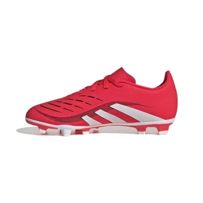 Image of adidas Predator Club Firm Multi Ground Football Boots Kids, Lucid Red/Cloud White/Core Black, 11 UK Child