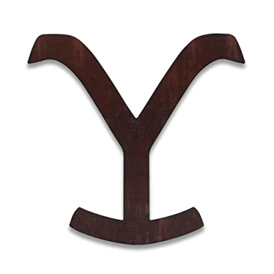 Image of Yellowstone TV Show Dutton Ranch Brand Metal Sign Vintage Logo for Home