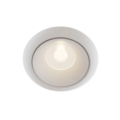 Image of Maytoni Akron recessed light, adjustable, round, white