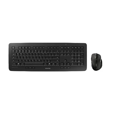 Image of CHERRY DW 5100 keyboard Mouse included RF Wireless US English Black