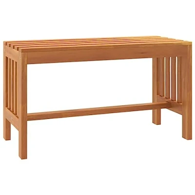 Image of vidaXL Garden Bench 80 cm Solid Wood Eucalyptus