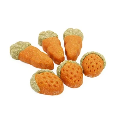 Image of Rosewood Boredom Breaker Gnawty &#039;N&#039; Nice Fruit &amp; Veg, Rabbit Treats Small Animal Treats, 6 Pieces