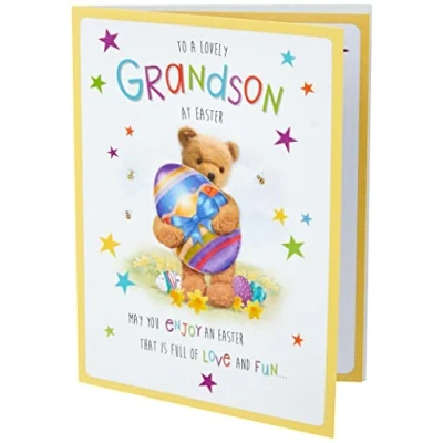 Image of Regal Publishing Easter Card Grandson 8 x 6 inches, C88370