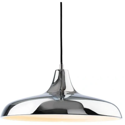 Image of Curtis Classic Dome Pendant Light Chrome