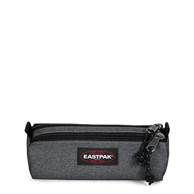Image of Eastpak DOUBLE BENCHMARK Pencil Case Black Denim (Grey)