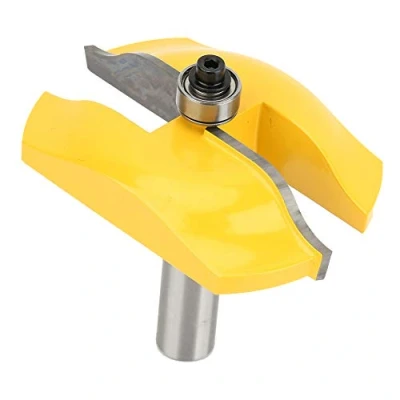 Image of 1/2in Shank Cemented Carbide Router Bit, Woodworking Cove Raised Panel Bit Door Milling Cutter