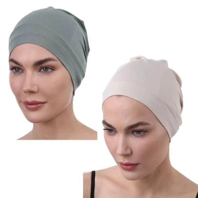 Image of Deresina Headwear Chemo Sleep Cap (Khaki Vizon)