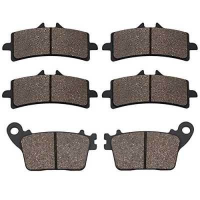 Image of Cyleto Front and Rear Brake Pads for GSXR600 GSXR 600 2011 2016 / GSXR750 750 GSXR1000 2012 1000 ABS 2015