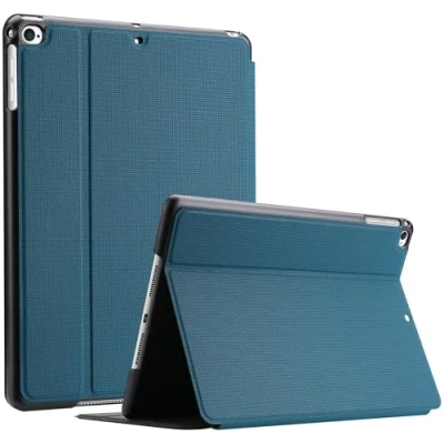 Image of ProCase for iPad 9.7 Inch 2018 2017 (6th and 5th Generation) / Air 2 Case, Shockproof Lightweight Slim Protective Folio Cover Teal