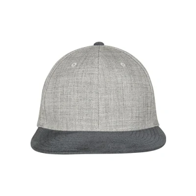 Image of Flexfit Melange Snapback Cap, Size: One Size, Grey