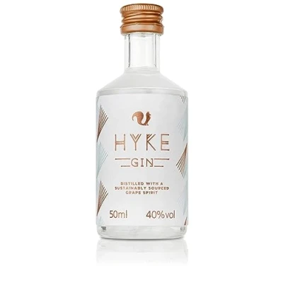 Image of HYKE Gin 5cl IWSC Gold Award Winning London Dry Gin, Sustainably made miniature