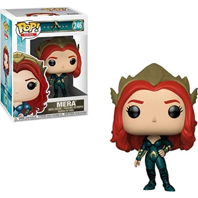 Image of Funko POP! Vinyl: DC Aquaman: Mera Collectable Vinyl Figure Gift Idea Official Merchandise Toys for Kids &amp; Adults Movies Fans Model Collectors and Display
