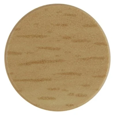 Image of TIMCO Self Adhesive Cover Caps Ideal for screw heads, unused pre drilled holes and general repairs to damaged surfaces Beech 13mm